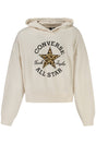 Converse Girls' Zip-Up Hoodie, White