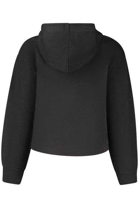 Converse Girls' Zip-Up Hoodie, Black