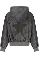 Converse Girls' Zip-Up Hoodie, Black