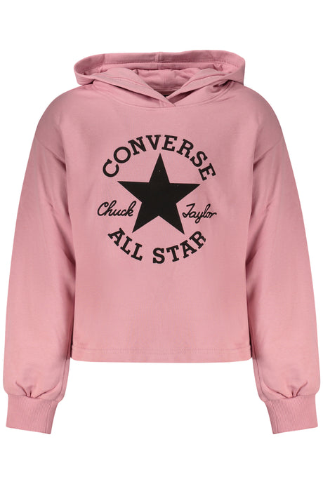 Converse Pink Zip-Up Hoodie for Girls