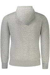 CONVERSE CHILDREN'S GRAY ZIP-UP SWEATSHIRT