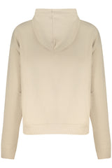 Converse Women's Zip-Up Hoodie in Beige