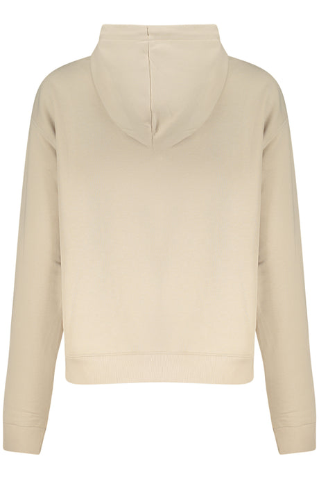 Converse Women's Zip-Up Hoodie in Beige