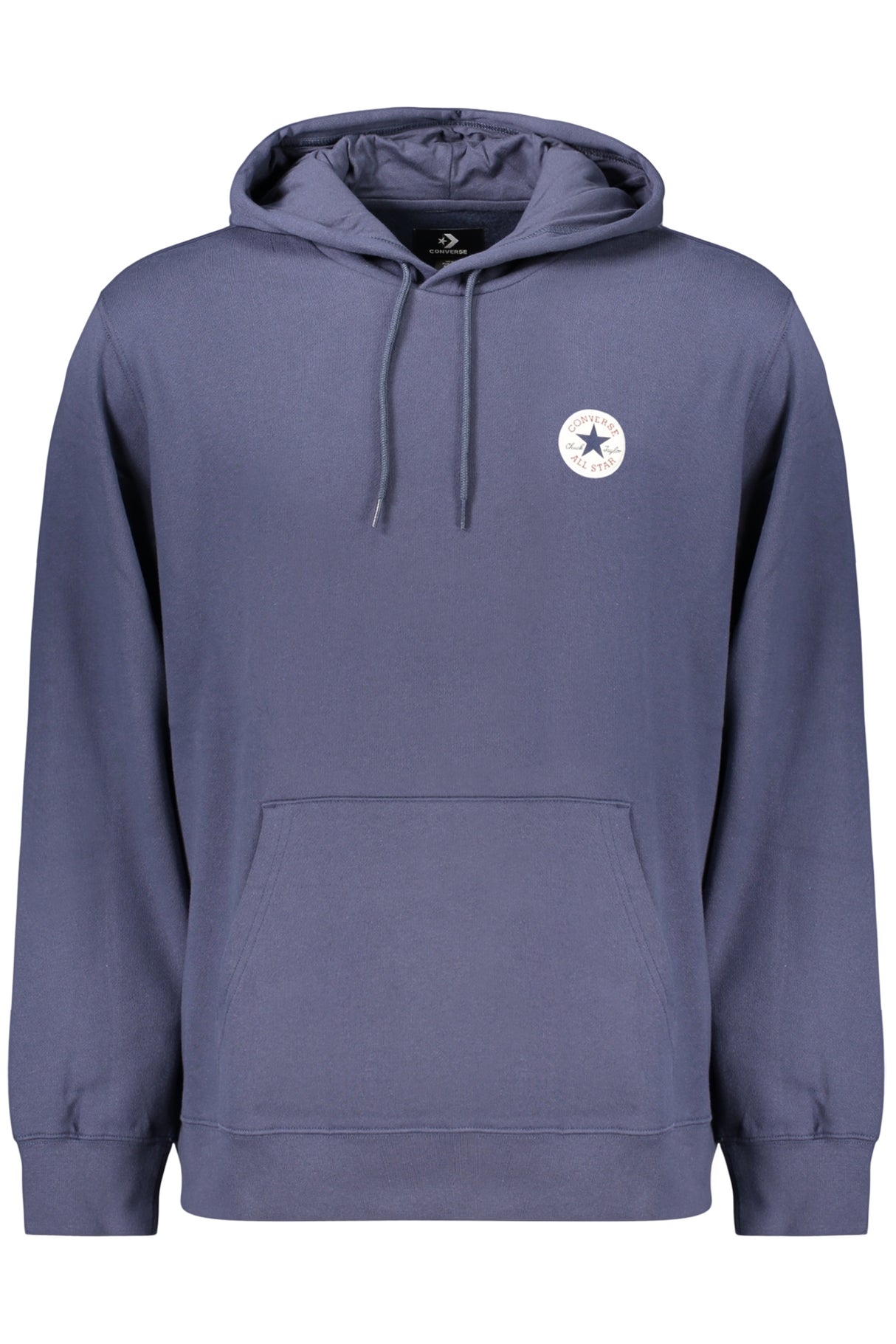 CONVERSE MEN'S BLUE ZIP-UP SWEATSHIRT