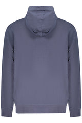 CONVERSE MEN'S BLUE ZIP-UP SWEATSHIRT