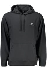 Converse Men's Zip-Up Hoodie, Black