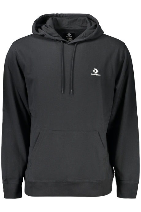 Converse Men's Zip-Up Hoodie, Black