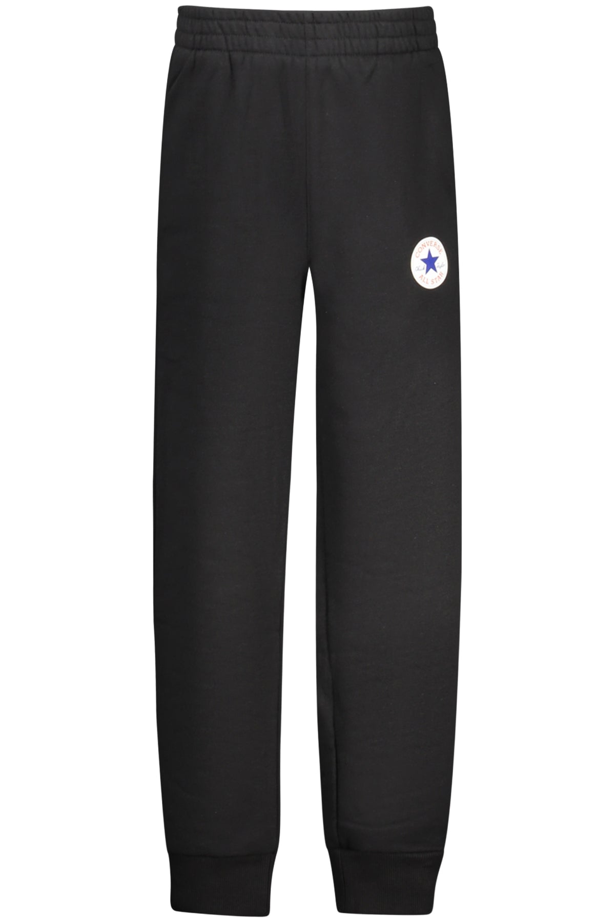 CONVERSE KIDS' BLACK LONG TRACKSUIT PANTS