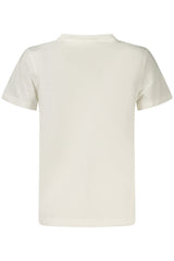 Converse Girls' Short-Sleeved T-SHIRT, White