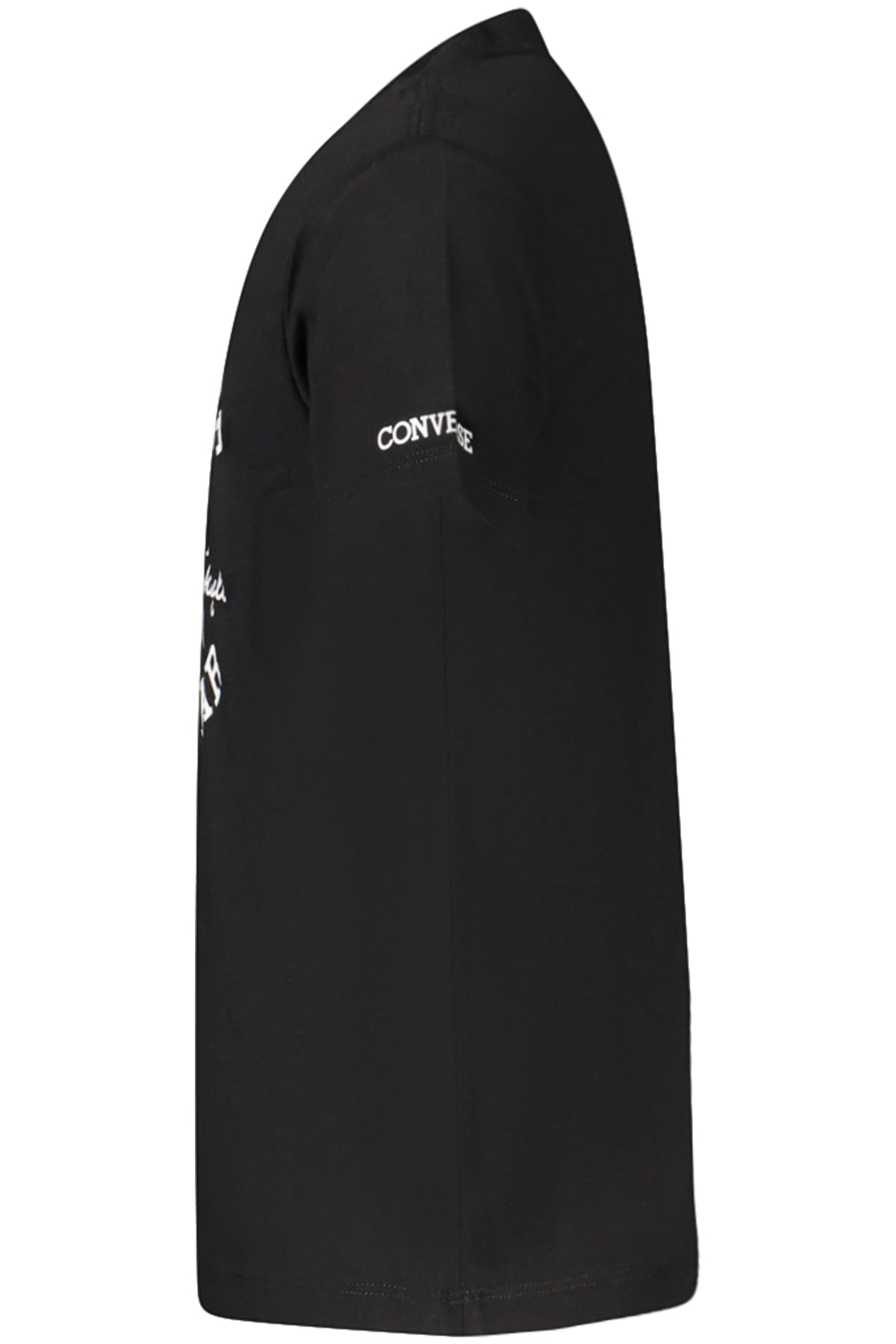 Converse Girls' Short-Sleeved T-Shirt, Black
