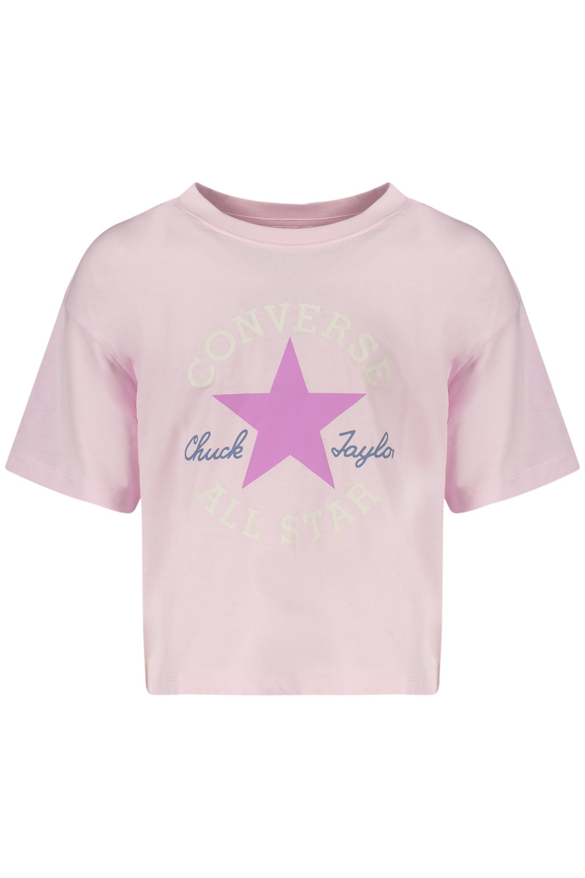 Converse Pink Short-Sleeved T-SHIRT for Girls