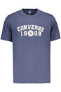 CONVERSE MEN'S SHORT-SLEEVE T-SHIRT BLUE