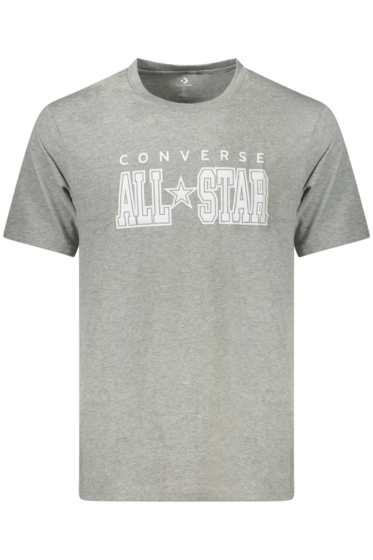 CONVERSE MEN'S SHORT-SLEEVE T-SHIRT GREY