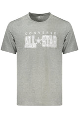 CONVERSE MEN'S SHORT-SLEEVE T-SHIRT GREY