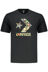 Converse Men's Short-Sleeved T-Shirt, Black