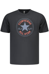 Converse Men's Short-Sleeved T-Shirt, Black