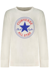 CONVERSE LONG-SLEEVED T-SHIRT FOR KIDS, WHITE