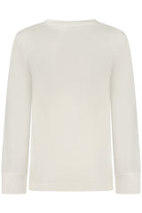CONVERSE LONG-SLEEVED T-SHIRT FOR KIDS, WHITE
