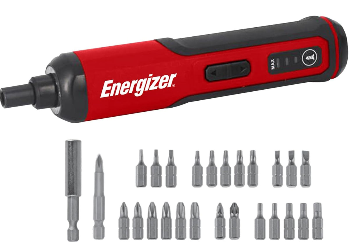 Energizer Power Tool Cordless Screwdriver With Battery 3.6V