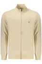 COVERI MOVING MEN'S BEIGE ZIP-UP SWEATSHIRT