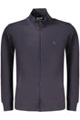 COVERI MOVING MEN'S BLUE ZIP-UP SWEATSHIRT