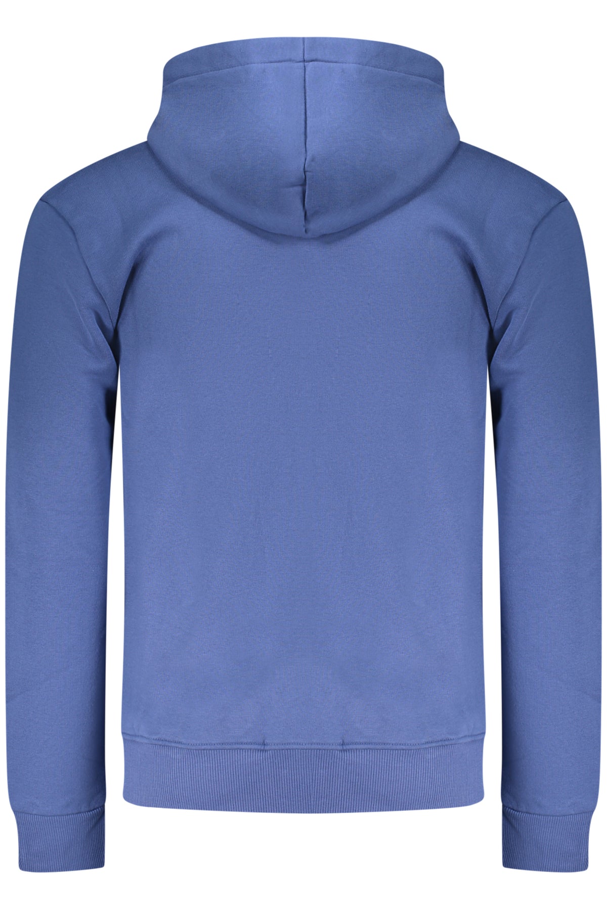 COVERI MOVING MEN'S BLUE ZIP-UP SWEATSHIRT