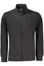 COVERI MOVING MEN'S BLACK ZIP-UP SWEATSHIRT