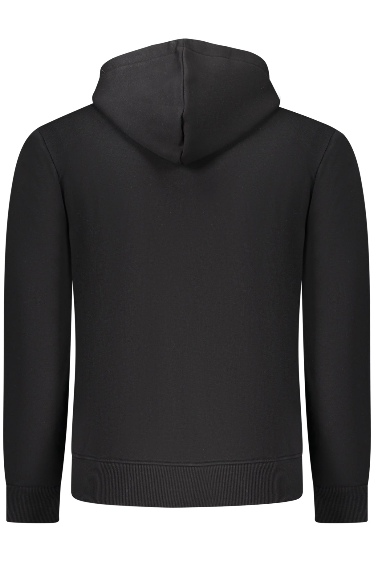 COVERI MOVING MEN'S BLACK ZIP-UP SWEATSHIRT