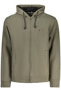 COVERI MOVING MEN'S ZIP-UP SWEATSHIRT GREEN