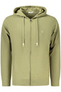 COVERI MOVING MEN'S ZIP-UP SWEATSHIRT GREEN