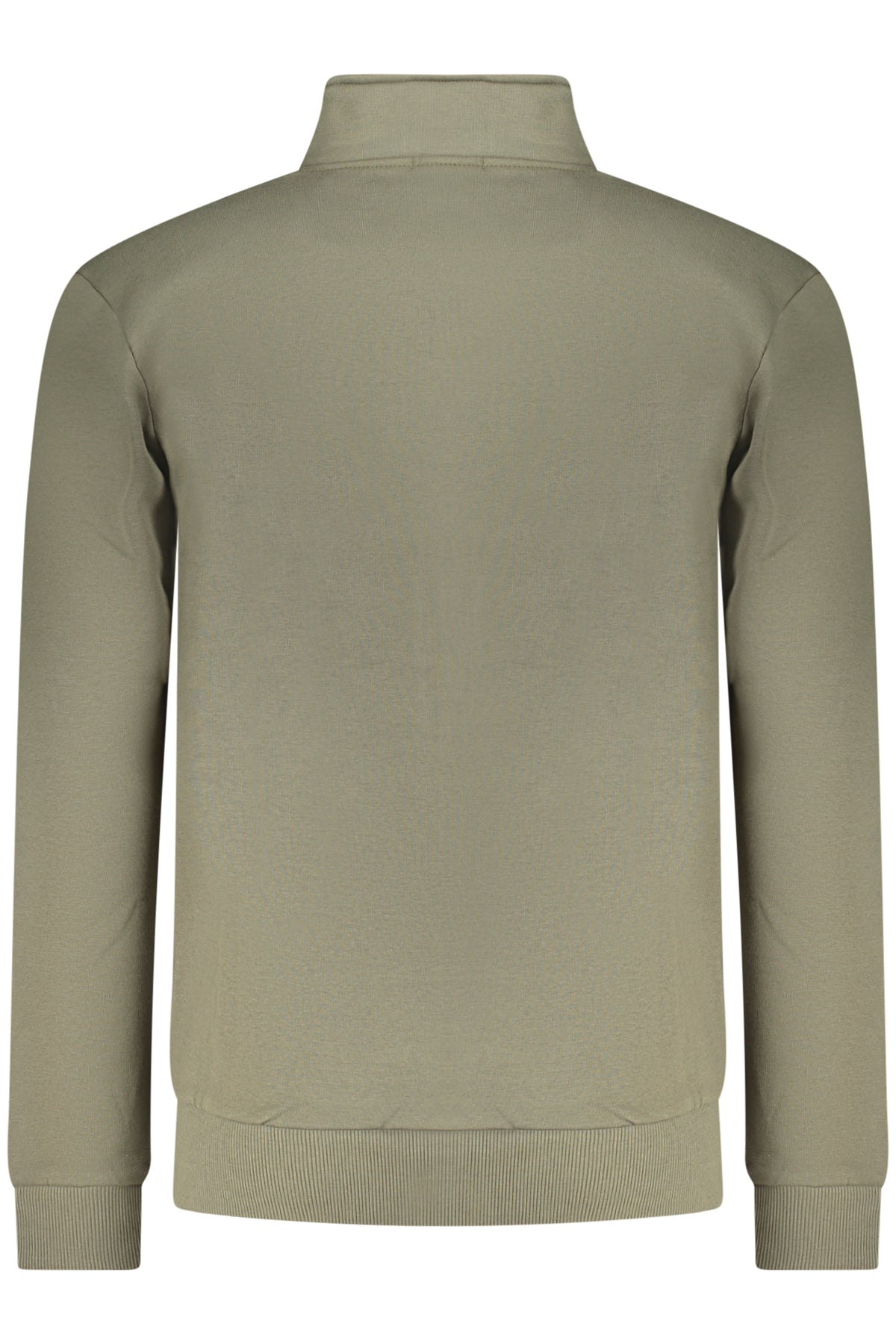 COVERI MOVING MEN'S ZIP-UP SWEATSHIRT GREEN
