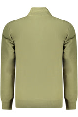 COVERI MOVING MEN'S ZIP-UP SWEATSHIRT GREEN