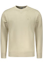 COVERI MOVING MEN'S ZIP-LESS SWEATSHIRT, BEIGE