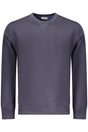 COVERI MOVING MEN'S BLUE ZIP-LESS SWEATSHIRT