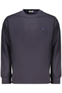 COVERI MOVING MEN'S BLUE ZIP-LESS SWEATSHIRT