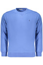 COVERI MOVING MEN'S BLUE ZIP-LESS SWEATSHIRT