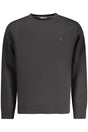 COVERI MOVING MEN'S BLACK ZIP-UP SWEATSHIRT