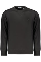 COVERI MOVING MEN'S BLACK ZIP-UP SWEATSHIRT