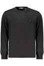 COVERI MOVING MEN'S BLACK ZIP-UP SWEATSHIRT