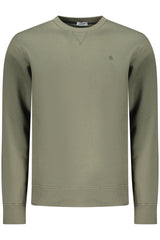 COVERI MOVING MEN'S ZIP-LESS SWEATSHIRT GREEN