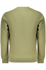 COVERI MOVING MEN'S ZIP-LESS SWEATSHIRT GREEN