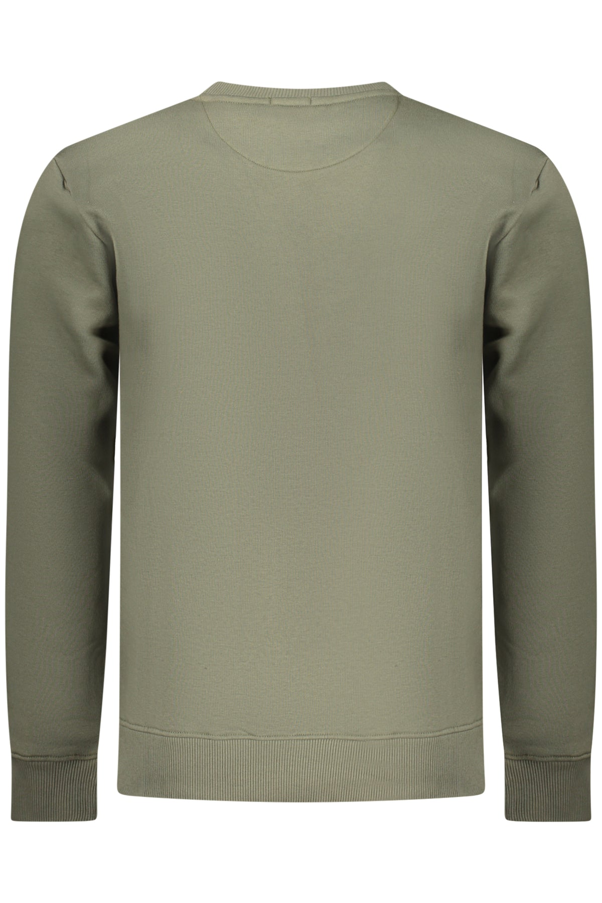 COVERI MOVING MEN'S ZIP-LESS SWEATSHIRT GREEN