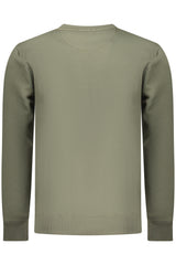 COVERI MOVING MEN'S ZIP-LESS SWEATSHIRT GREEN