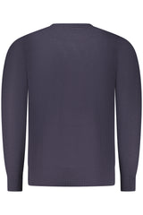 COVERI MOVING MEN'S BLUE SWEATER