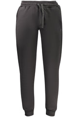 COVERI MOVING MEN'S BLACK LONG TRACKSUIT PANTS