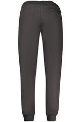 COVERI MOVING MEN'S BLACK LONG TRACKSUIT PANTS