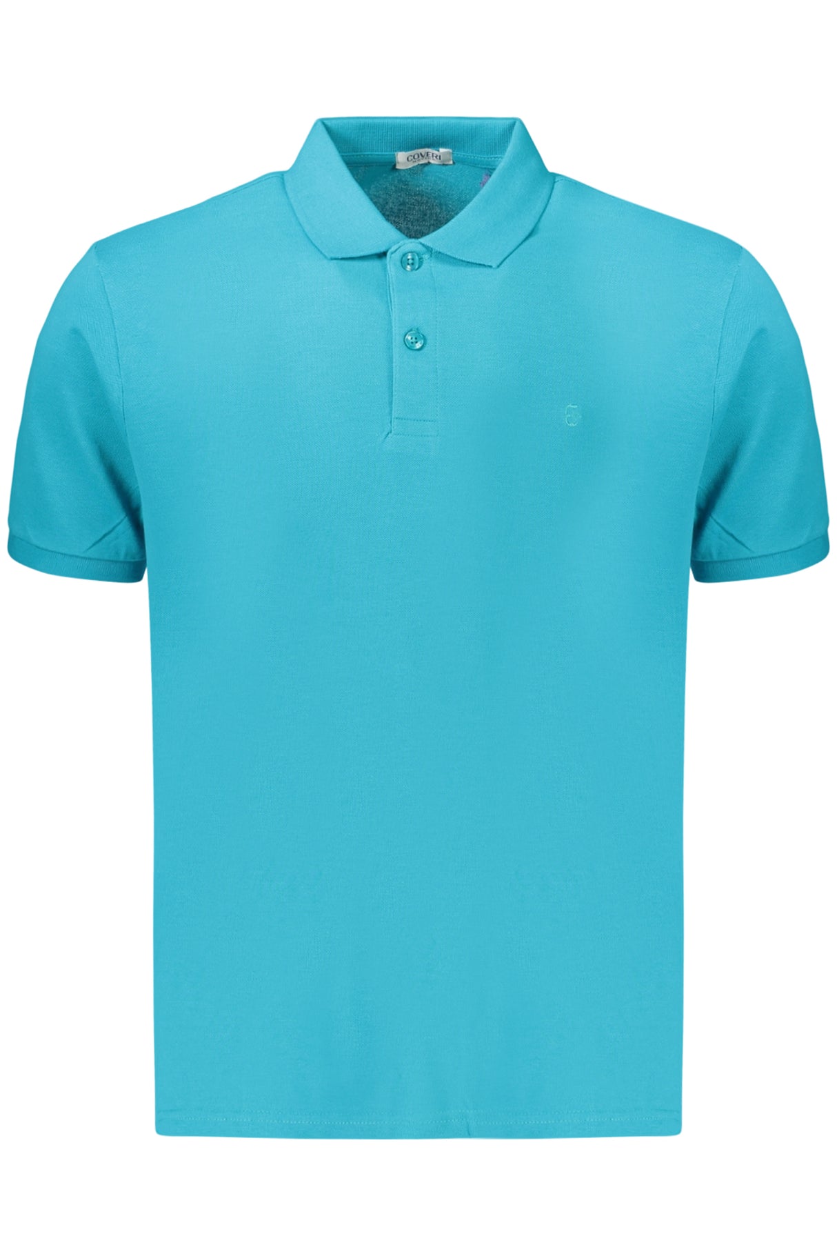 COVERI MOVING MEN'S SHORT-SLEEVE POLO SHIRT, BLUE