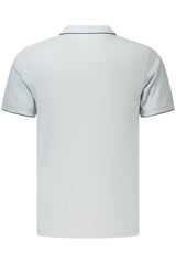 COVERI MOVING MEN'S SHORT-SLEEVE POLO SHIRT, BLUE