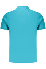 COVERI MOVING MEN'S SHORT-SLEEVE POLO SHIRT, BLUE