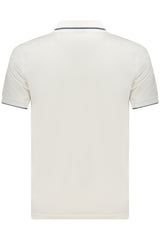 COVERI MOVING MEN'S SHORT-SLEEVE POLO SHIRT WHITE